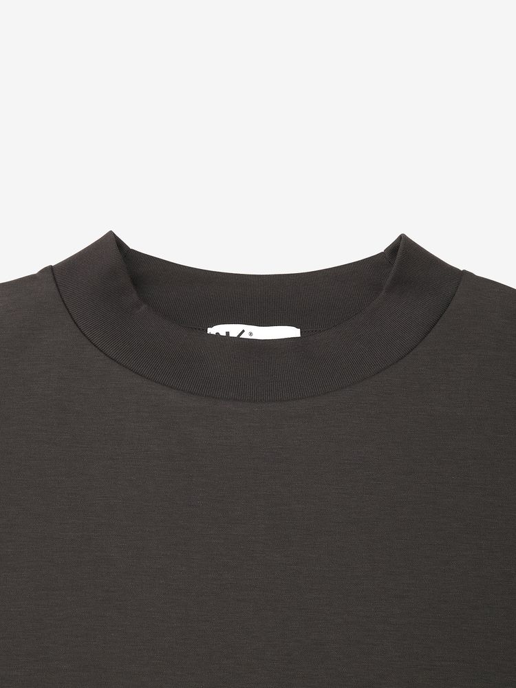 公式】スムースコンフォートハーフスリーブモックネック（ユニセックス