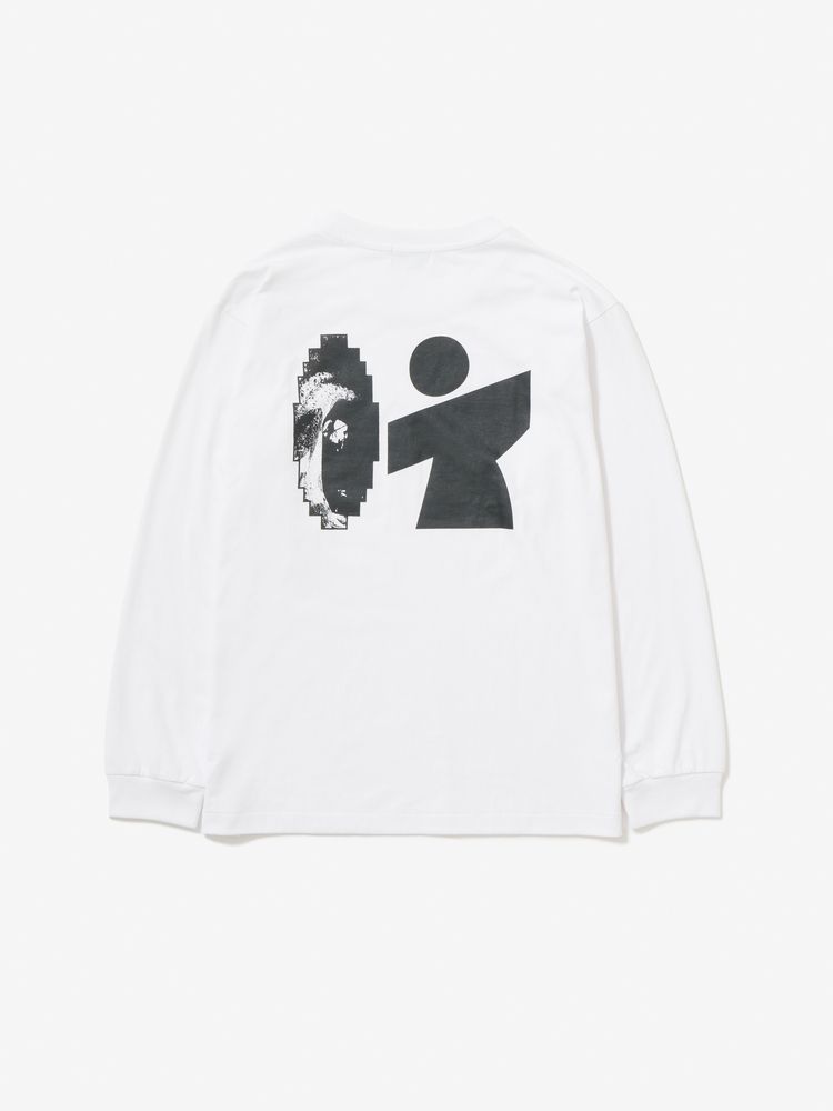 新品同様ハグオーワー　マリブフライスロングスリーブカットソー セール】 ロゴ ロングスリーブ Tシャツ （カットソー）｜L size