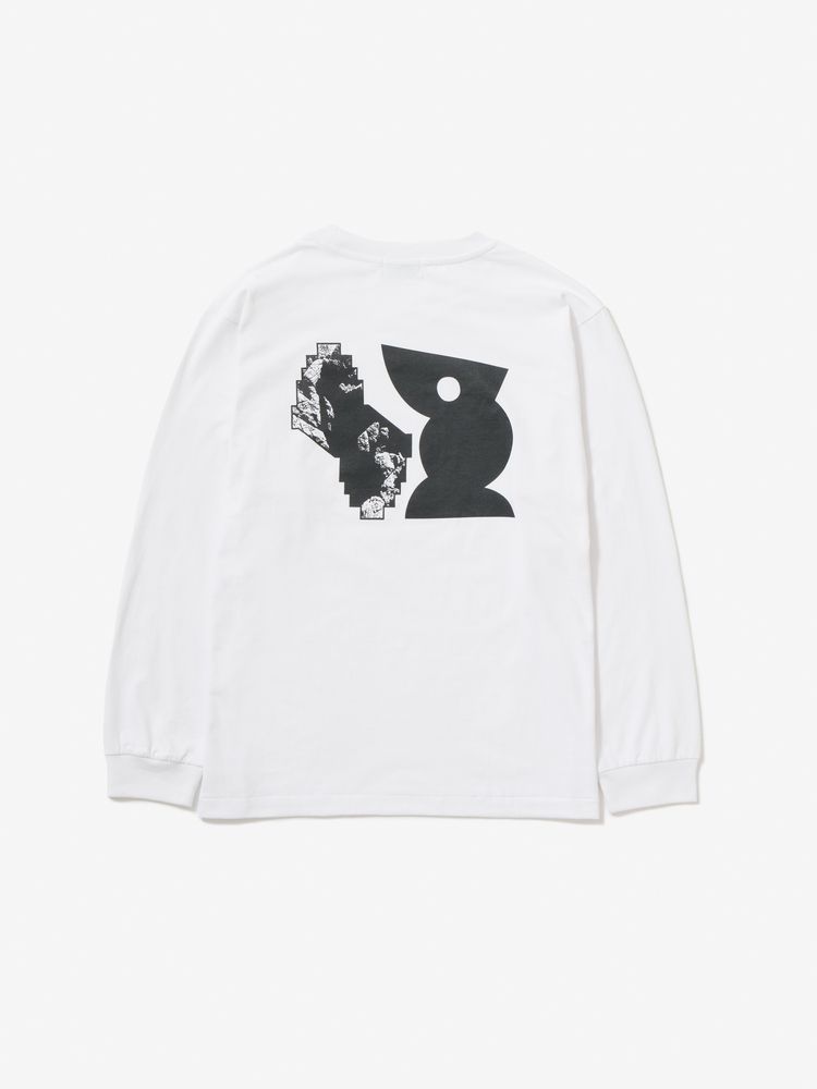 ザ・ストーンローゼズ ラグランロングスリーブ M ホワイト×ネイビー L.L.Bean/Union Long-Sleeve Tee｜Daytona Park(FREAK'S STORE