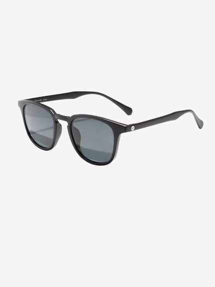 ［未使用品］SKYLRK サングラス　SLIM GLOSS ブラック PLASTIC BRAIN | Sleek Black Frame Sunglasses スリーク サングラス