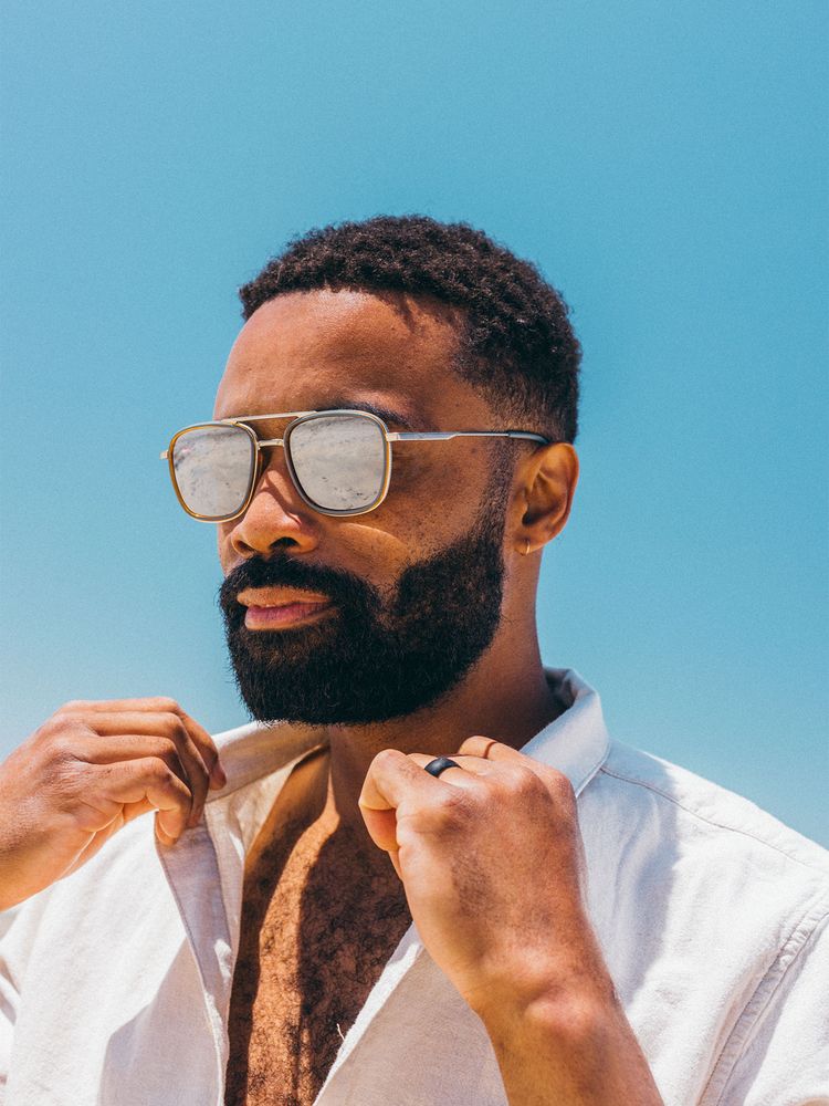 SUNSKI (サンスキー) ｜エステロ ストームハニーシルバー（サングラス）