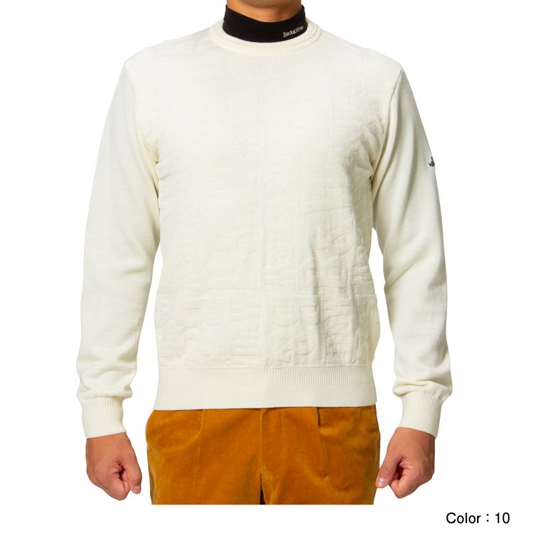 セーター(メンズ)（BGF2310KC）- BLACK  WHITE SPORTSWEAR公式通販｜アウトレット