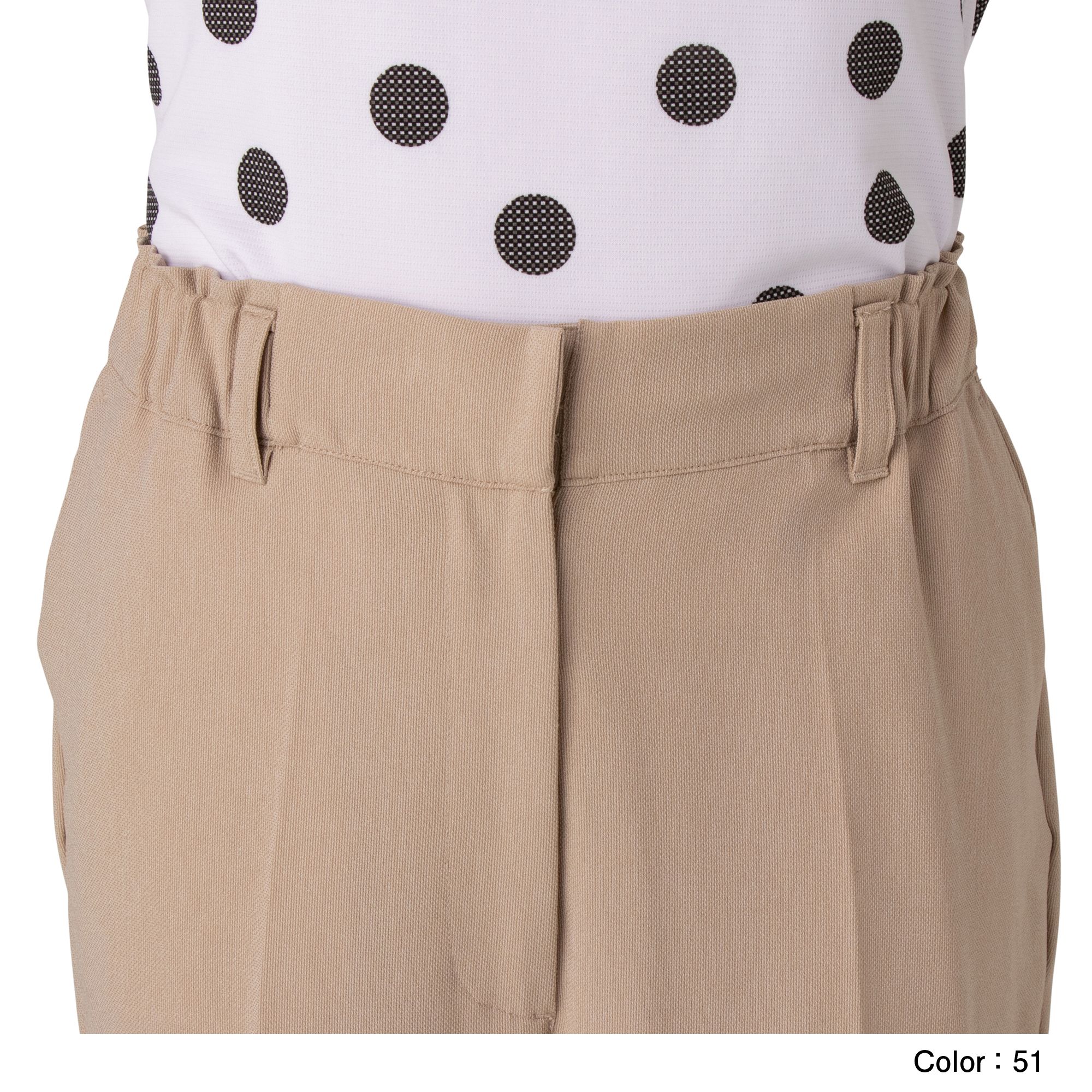 リネンライクハイウエストトラウザー レディース Bls5001ed Black White Sportswear ブラック ホワイト スポーツウェア 公式通販