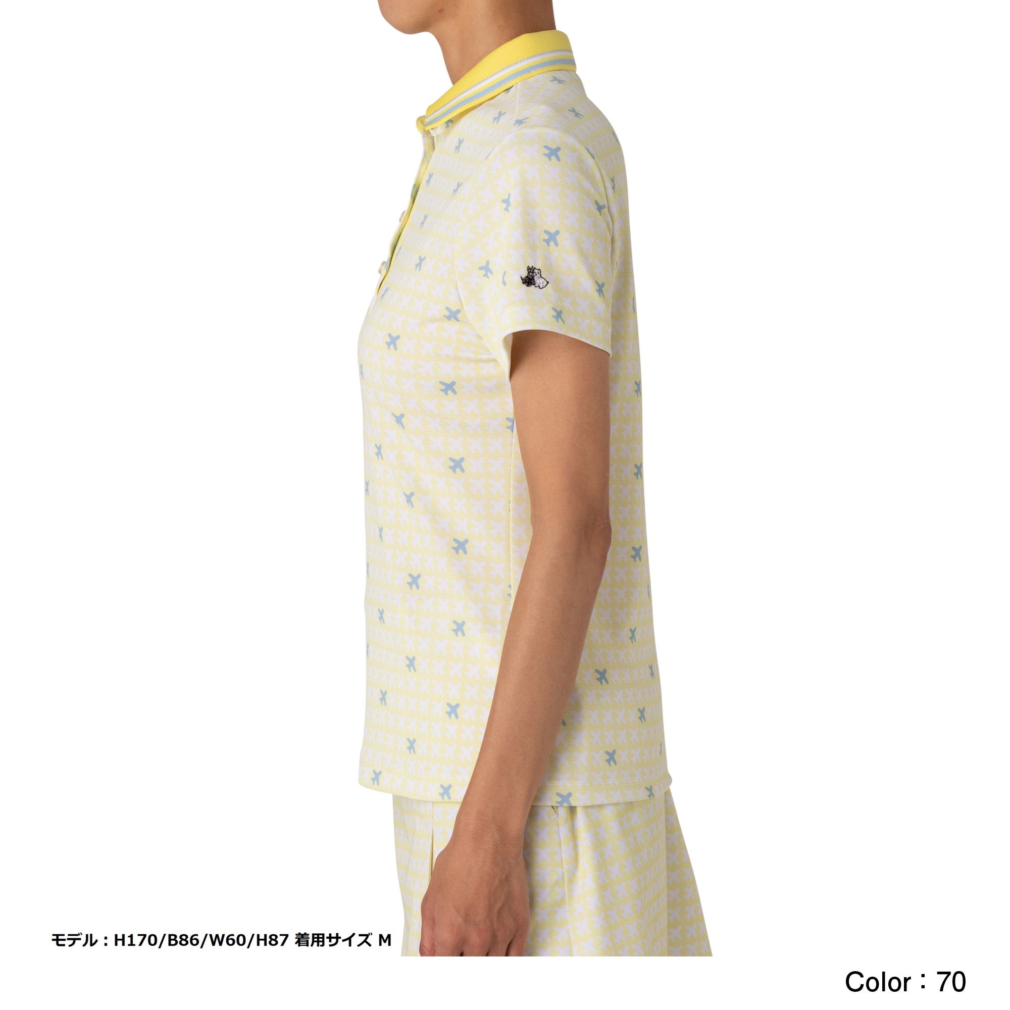 フライトパターンポロ レディース Bls9711xe Black White Sportswear ブラック ホワイト スポーツウェア 公式通販