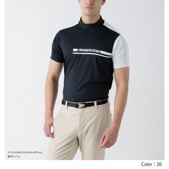 BLACK & WHITE SPORTSWEAR(ブラック＆ホワイト スポーツウェア) ｜ARM コンフォートスムースモックネックシャツ（メンズ）