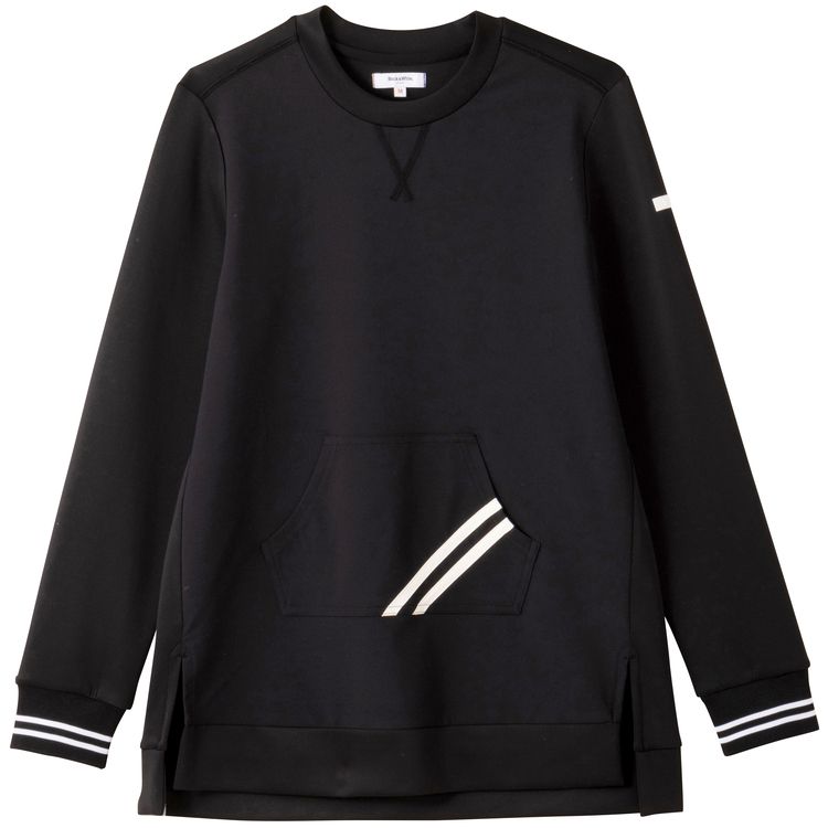Marshmallow Stretch ロングトレーナー レディース Bls62wc Black White Sportswear公式通販 セール