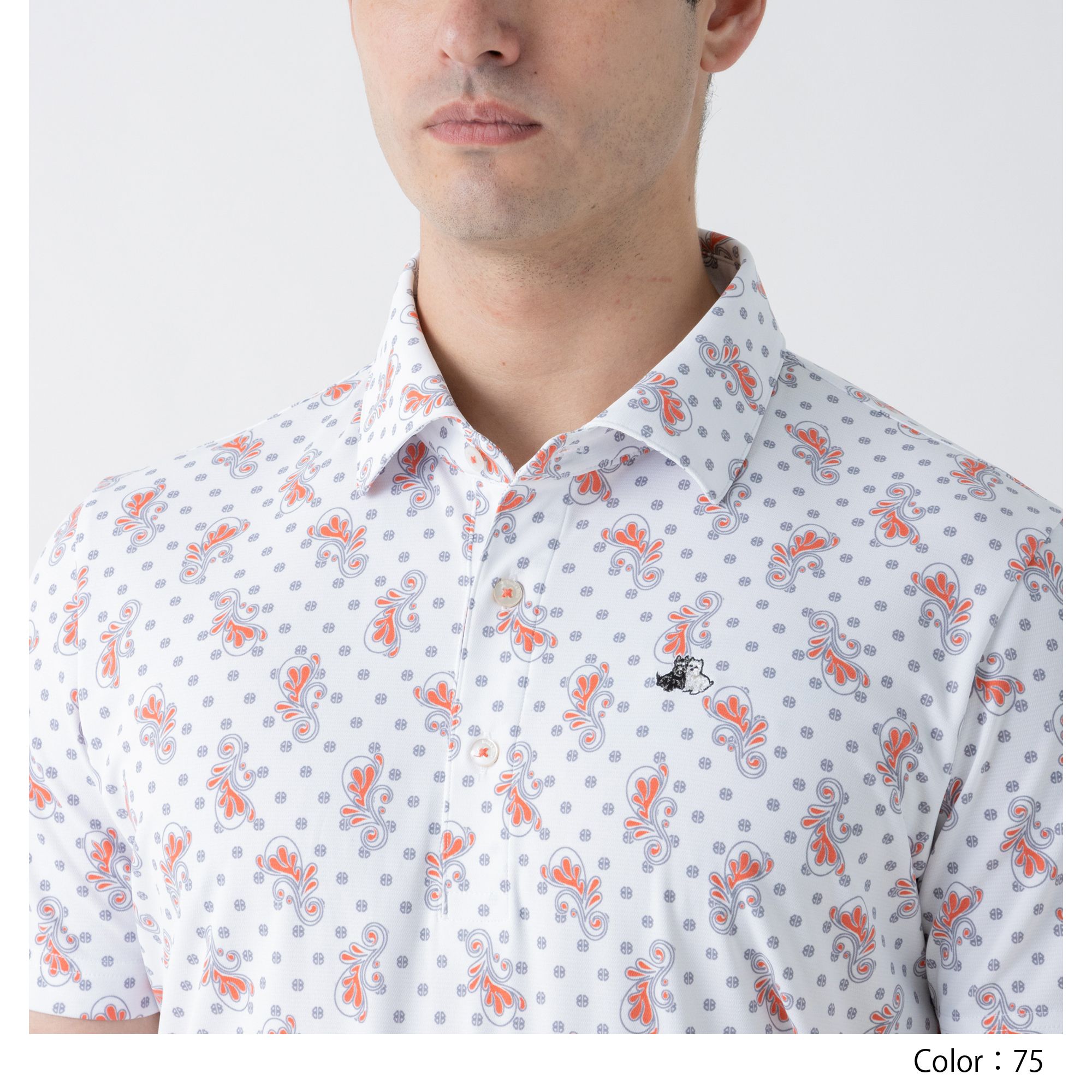 ビッグペイズリーシャツ メンズ Bgs9602ya Black White Sportswear公式通販 セール