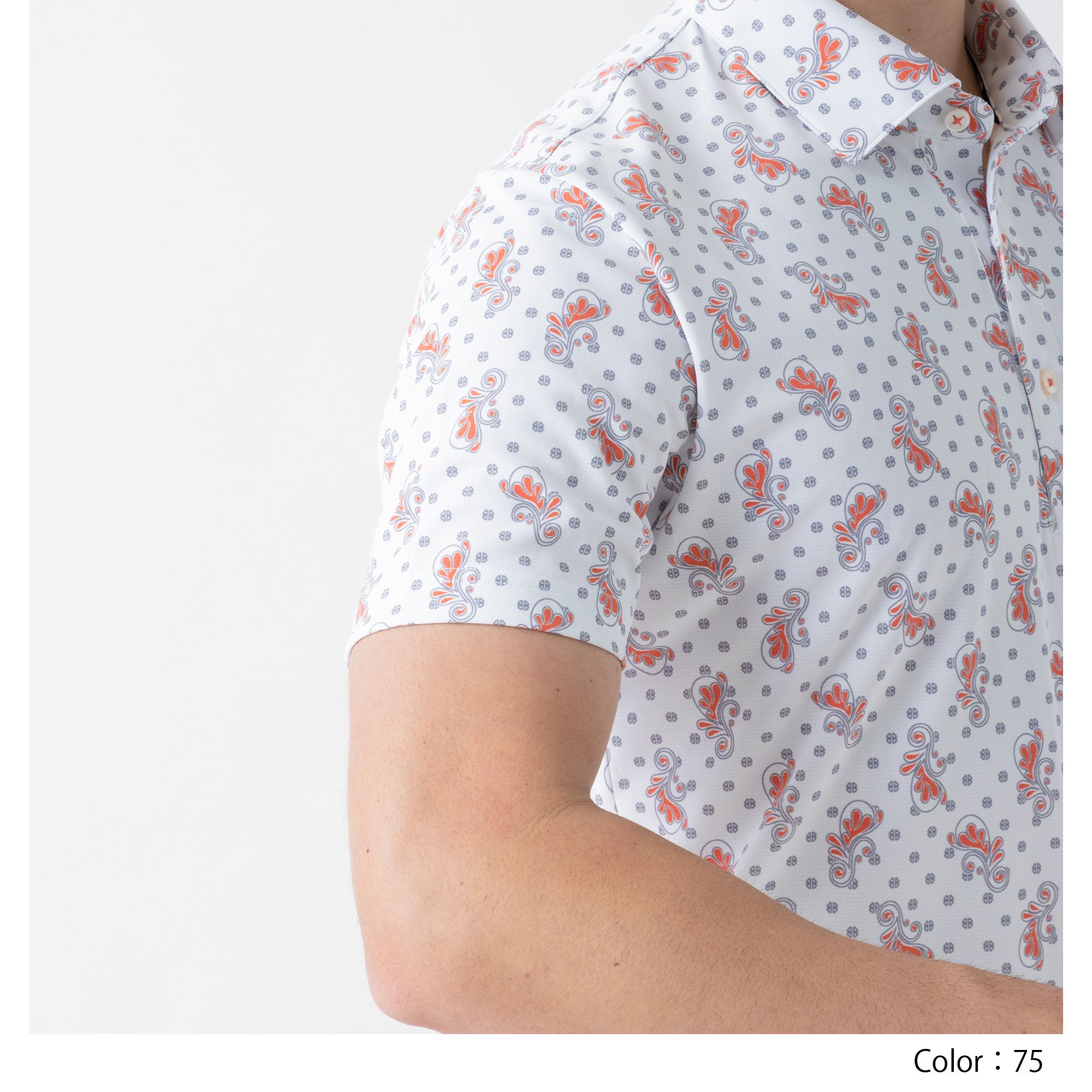 ビッグペイズリーシャツ メンズ Bgs9602ya Black White Sportswear公式通販 セール