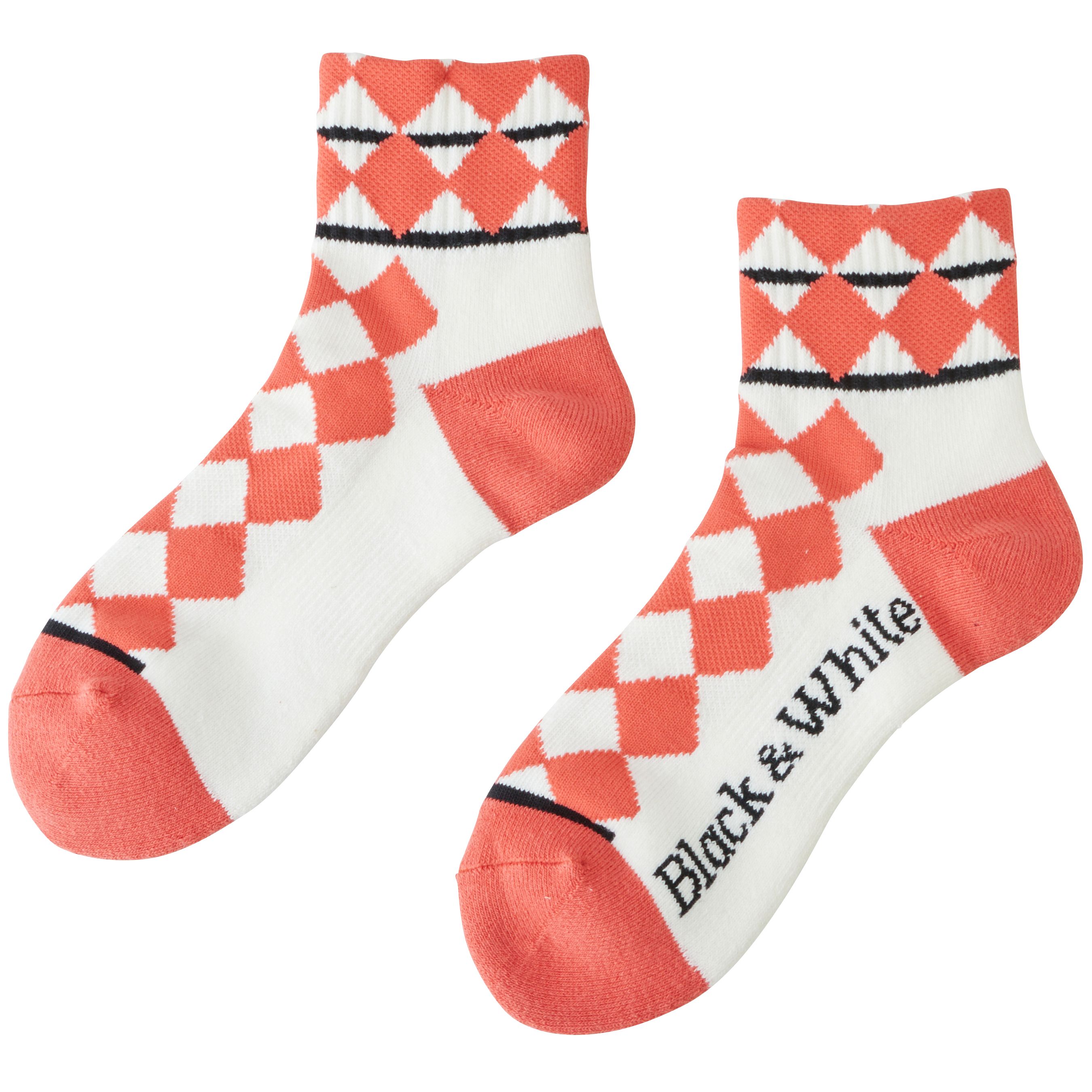 バイヤスチェッカーミドルソックス レディース Bls12w Black White Sportswear公式通販 セール