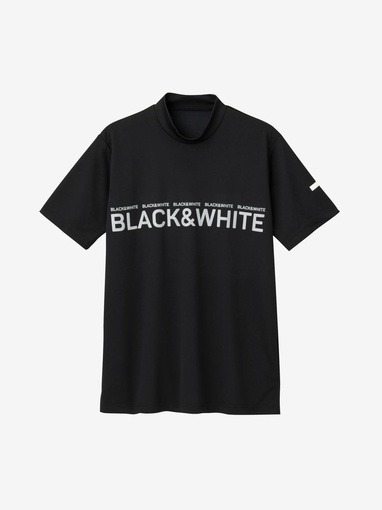 【未使用品】Black \u0026 White(ブラックアンドホワイト)モックネック