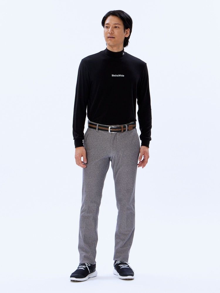 長袖ハイネックシャツ（メンズ）（BGF9213XB）- BLACK u0026 WHITE公式通販