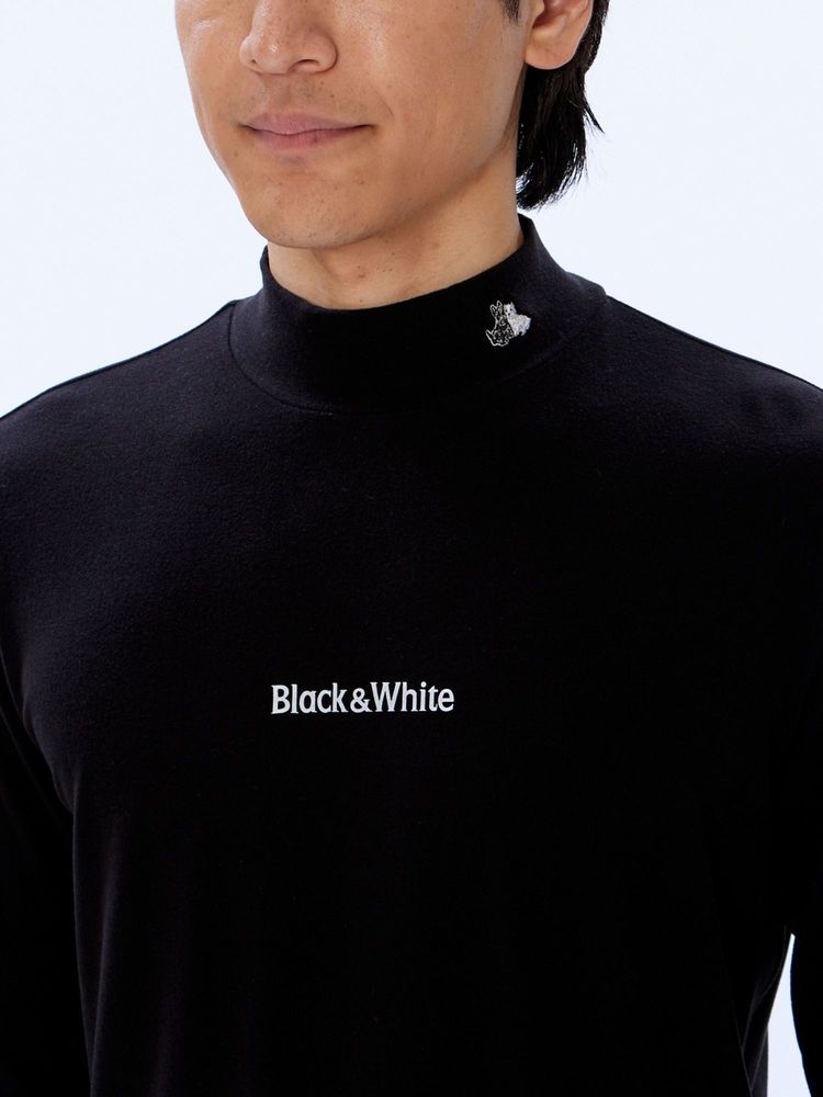 長袖ハイネックシャツ（メンズ）（BGF9213XB）- BLACK u0026 WHITE公式通販