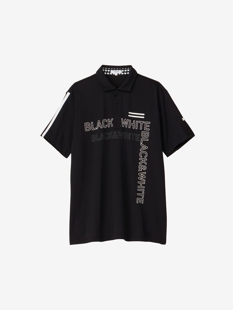 BLACK & WHITE SPORTSWEAR(ブラック＆ホワイト スポーツウェア) ｜SoCoolハニカムロゴプリント半袖シャツ（メンズ）