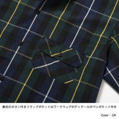 ＰＪショートスリーブシャツ（ユニセックス）（WJSI0032）- WOOLRICH