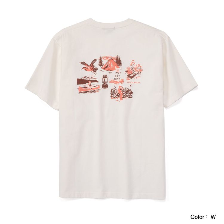 豪華ラッピング無料 ウィアードフィッシュ レディース Tシャツ トップス BIRDIE ORGANIC GRAPHIC Print T-shi  Tシャツ・カットソー